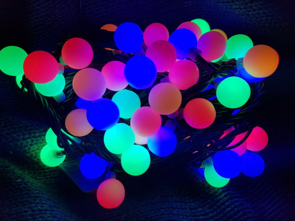 Sisevalgustid N/A  200LED 10m. mini-bumbiņas Multi Color