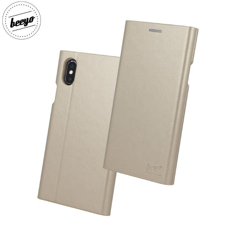 Book case Beeyo Samsung S8 G950 Book Grande Case Gold