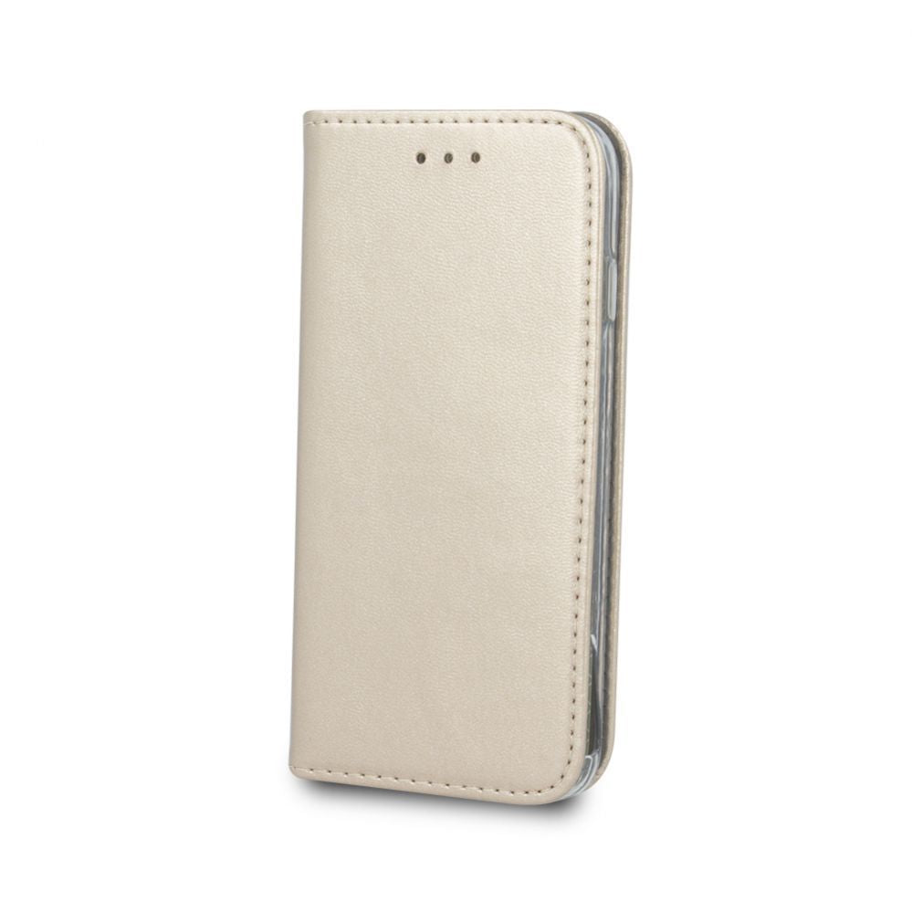 Kaaned - kaaned GreenGo Samsung A6 Plus 2018 Smart Magnetic Case Gold