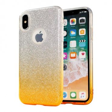 Чехол на заднюю панель GreenGo Apple Iphone XR Back Case Bling Gold