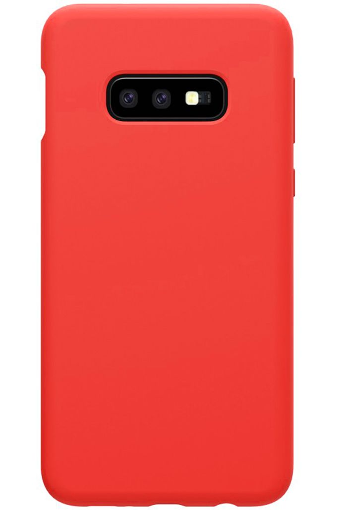 Tagakaaned Evelatus Samsung Galaxy S10e Nano Silicone Case Soft Touch TPU Red