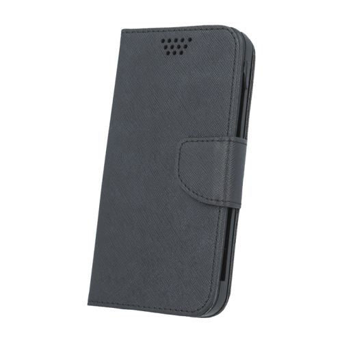 Чехол книжка GreenGo Universal Smart Fancy Silicon case 5,0 Black