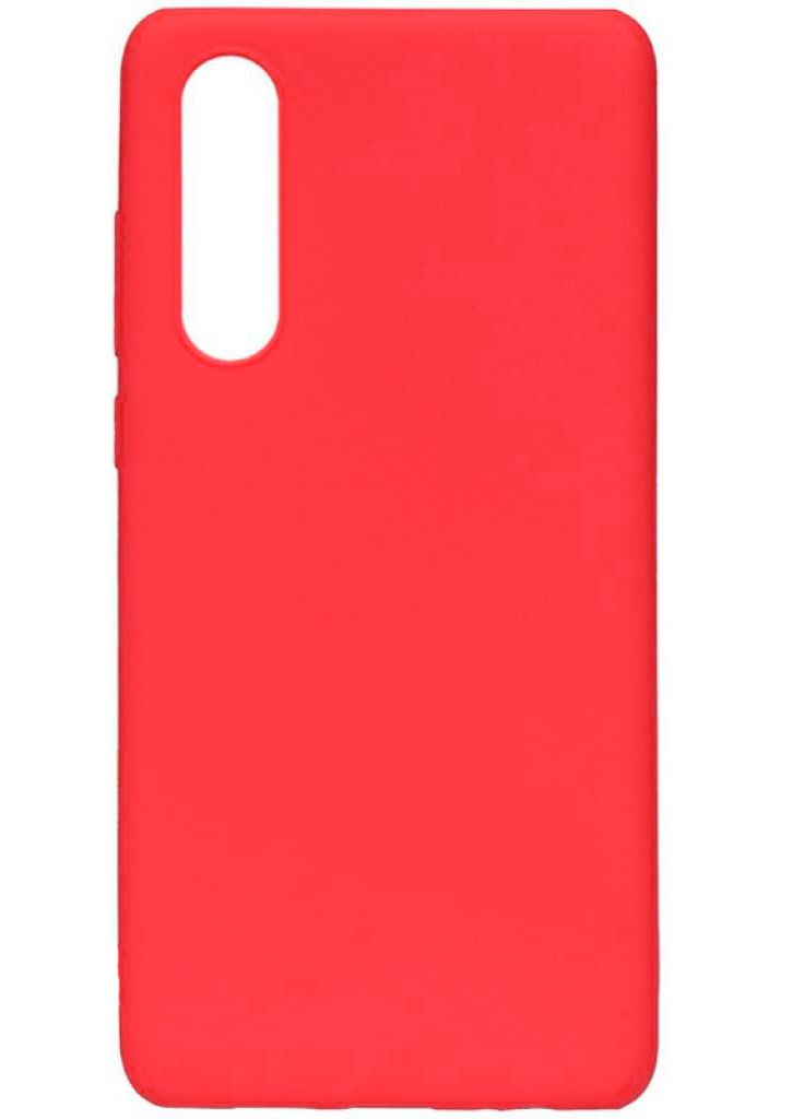 Tagakaaned Evelatus Huawei P30 Premium Soft Touch Silicone Case Red