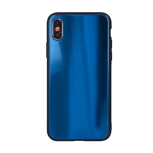 Tagakaaned GreenGo Huawei P30 Aurora Glass TPU case Dark Blue