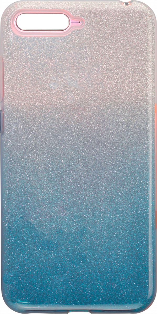 Tagakaaned iLike Huawei Y6 2018 Gradient Glitter 3in1 case Blue