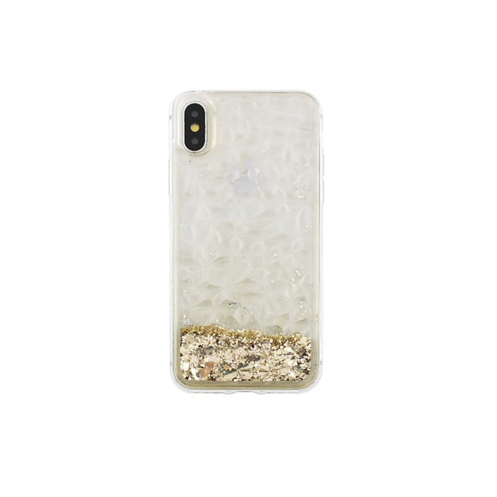 Чехол на заднюю панель iLike Apple iPhone X / iPhone XS Liquid Diamond TPU case Gold