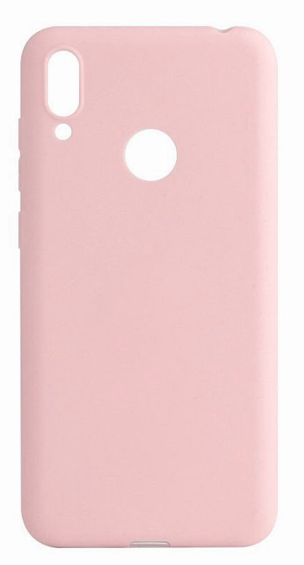 Чехол на заднюю панель Evelatus Huawei Y7 2019 Nano Silicone Case Soft Touch TPU Pink Sand