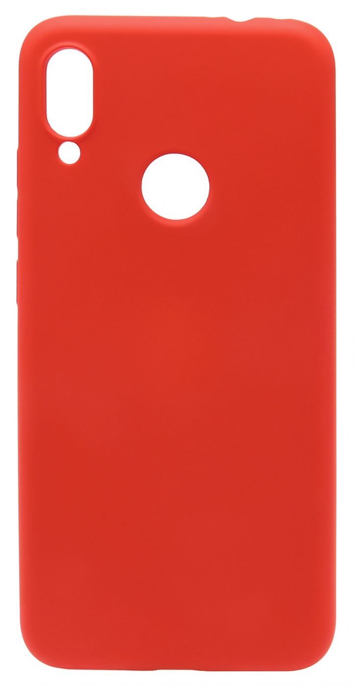 Чехол на заднюю панель Evelatus Huawei Y7 2019 Silicone case Red