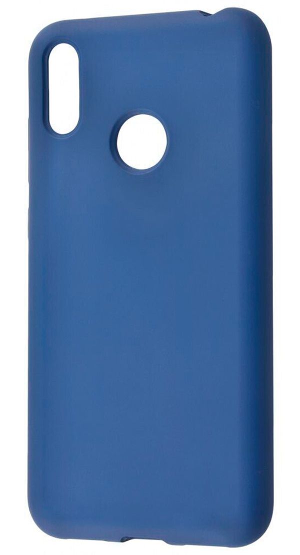 Чехол на заднюю панель Evelatus Huawei Y7 2019 Silicone case Blue