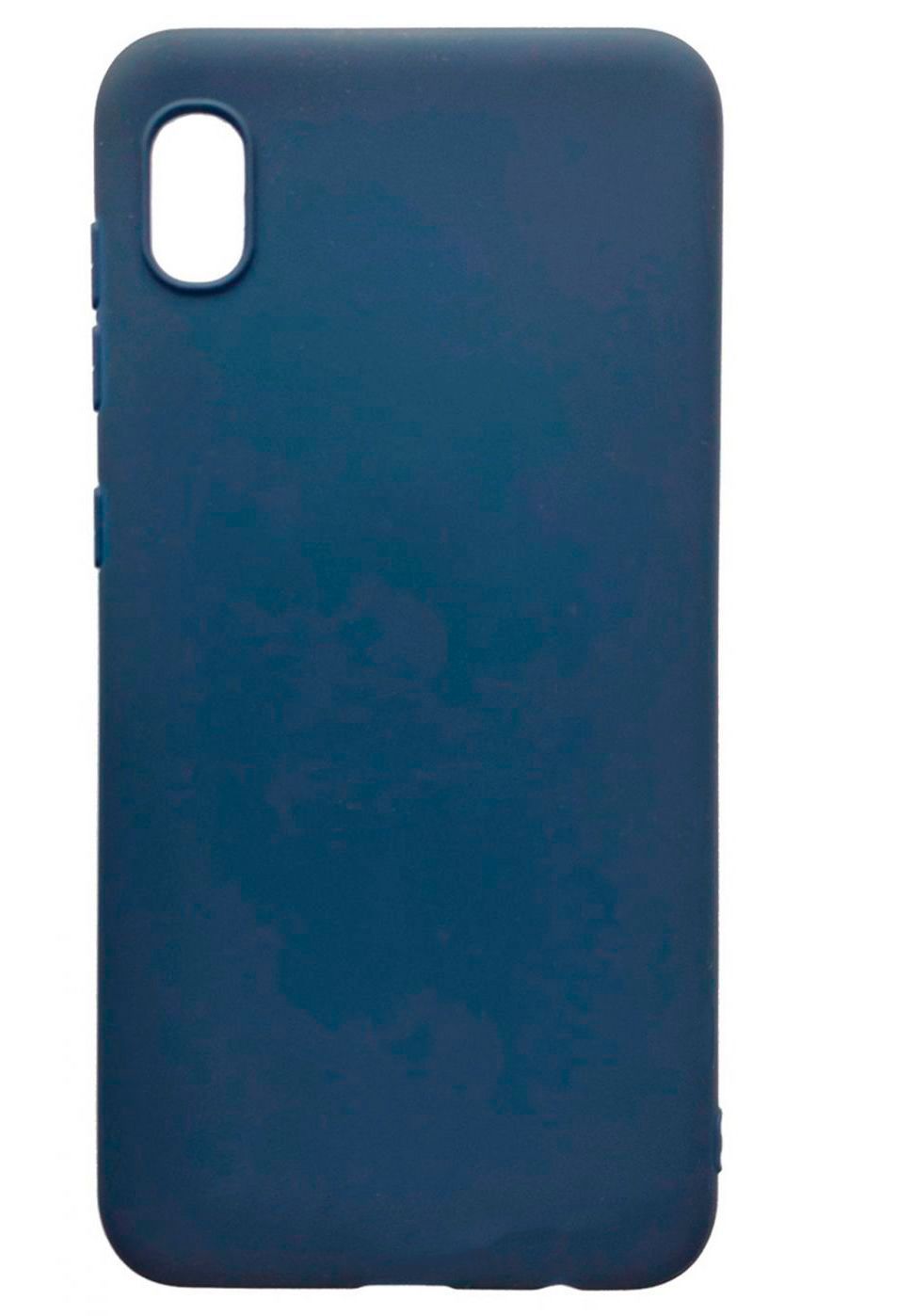 Back panel cover Evelatus Samsung A10 Nano Silicone Case Soft Touch TPU Dark Blue