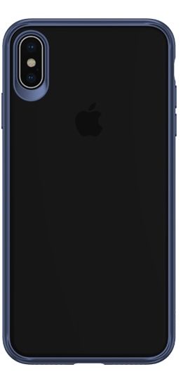 Чехол на заднюю панель USAMS Apple iPhone XS Max Mant Hard Cas Blue