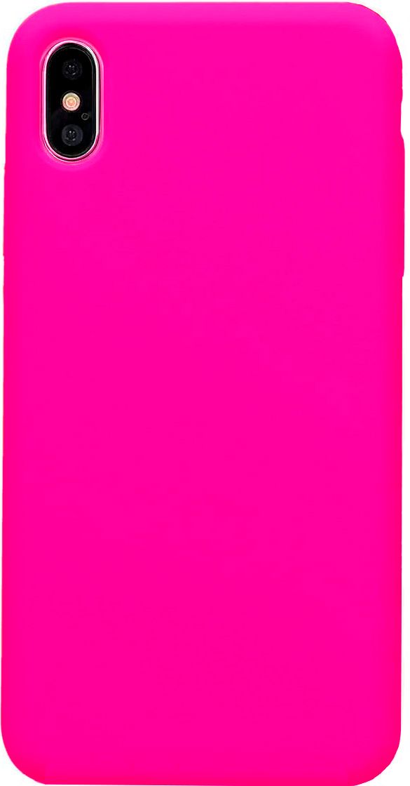 Tagakaaned Evelatus Apple iPhone XR Premium Soft Touch Silicone Case Hot Pink