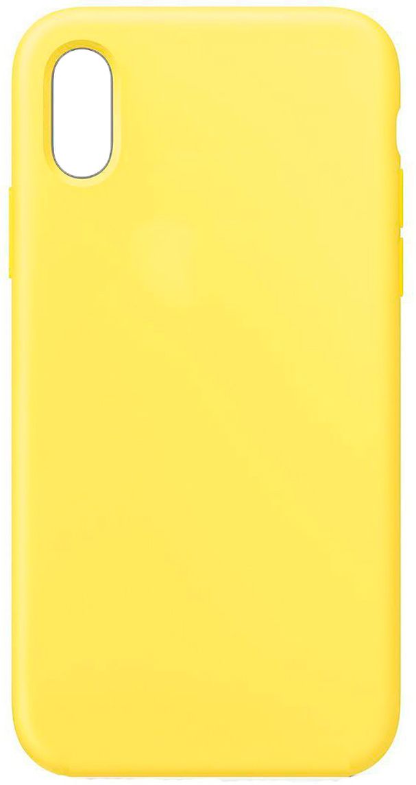 Чехол на заднюю панель Evelatus Apple iPhone XR Premium Soft Touch Silicone Case Light Yellow