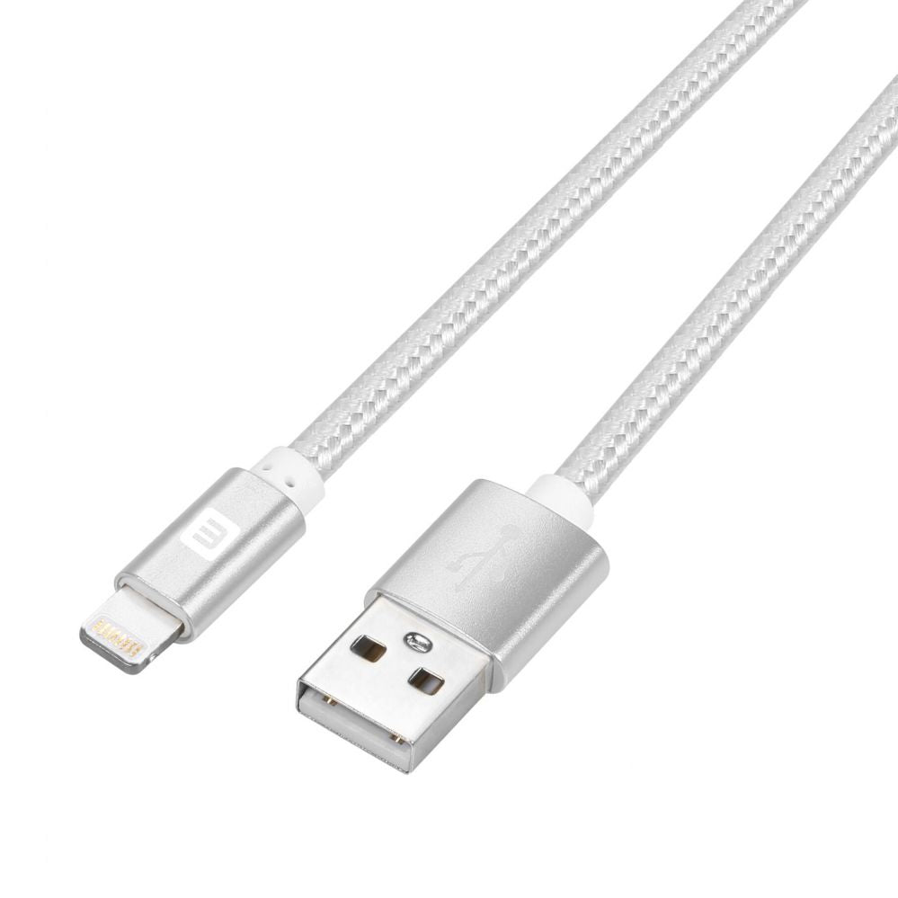 Кабель Evelatus Apple Lightning Cable 2M MFI04 Silver