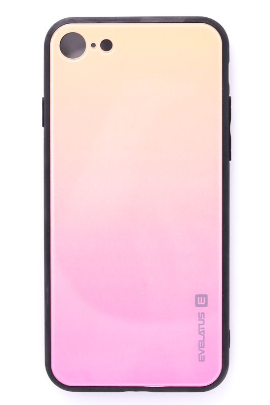 Чехол на заднюю панель Evelatus Apple iPhone 7/8 Gradient Glass Case 1 Mild Melon