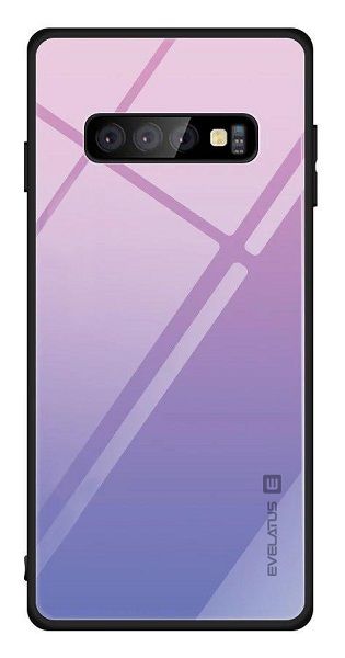 Tagakaaned Evelatus Samsung Galaxy J6 2018 Gradient Glass Case 2 Bubble Gum