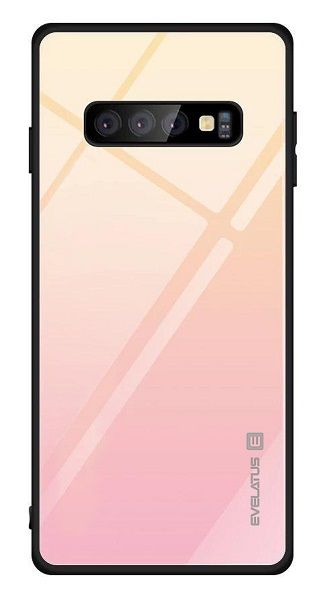 Tagakaaned Evelatus Samsung Galaxy J4 Plus 2018 Gradient Glass Case 1 Mild Melon
