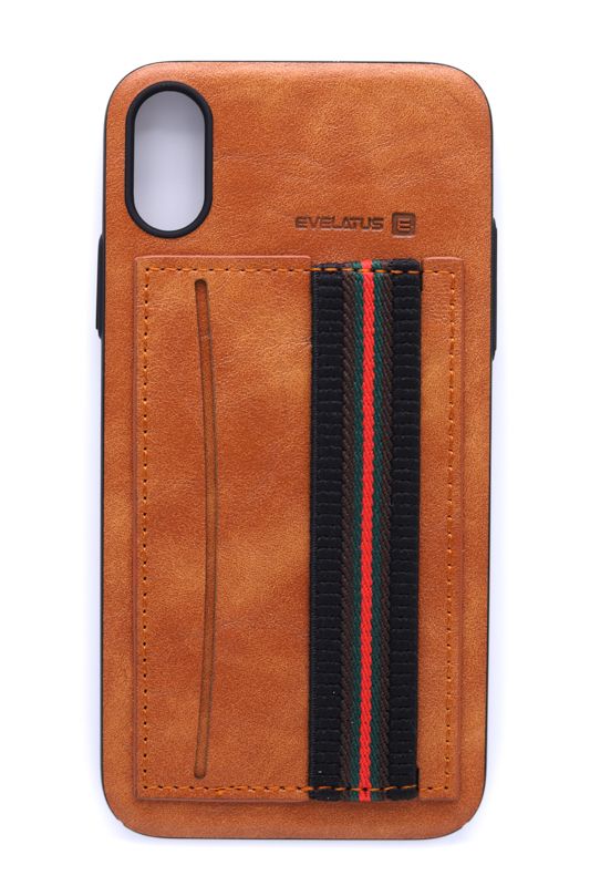 Tagakaaned Evelatus Apple iPhone X Cubit Brown