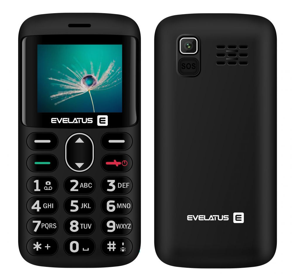 Mobiiltelefon Evelatus  ARON 2020 DS (EA02BK) Graphite Black