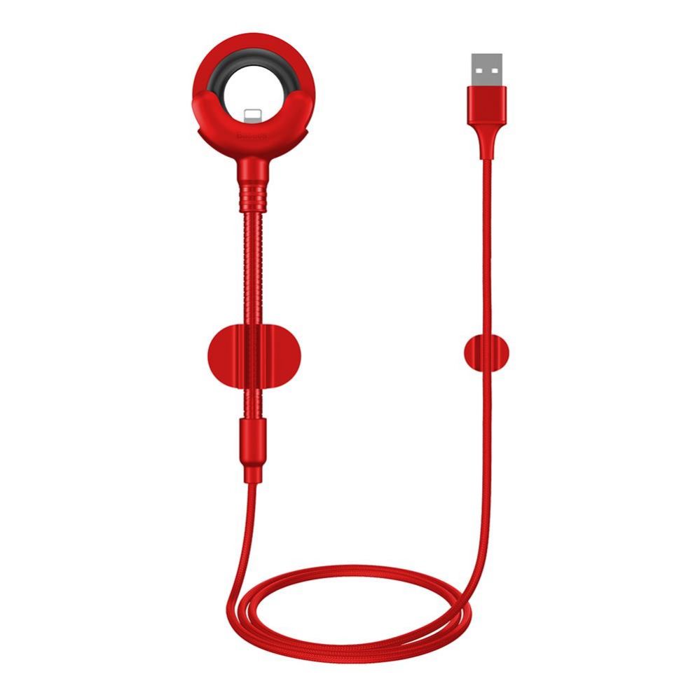 Кабель Baseus Universal cable O-type (8-pin | 0,8 m) Red
