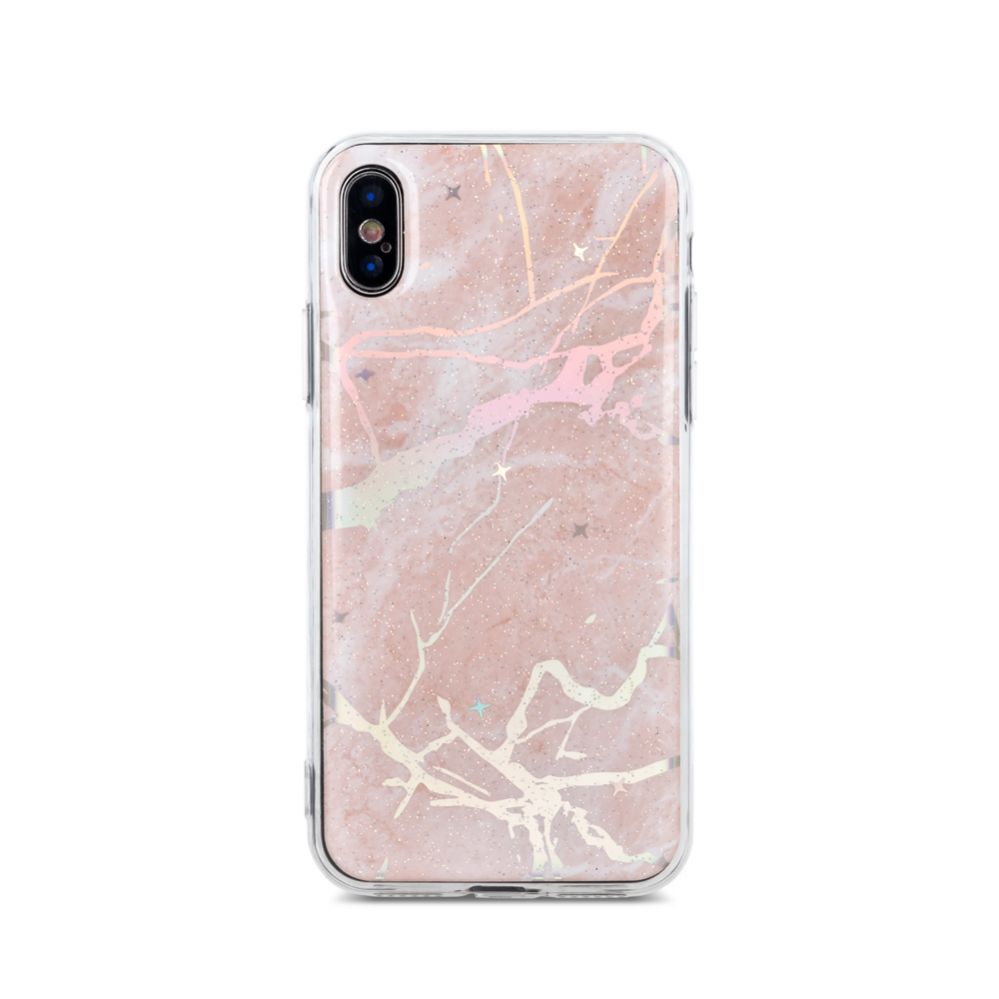 Чехол на заднюю панель iLike Apple iPhone XR Marmur case Pink