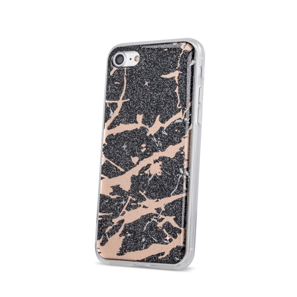 Чехол на заднюю панель iLike Samsung Galaxy S10 Marmur case Black