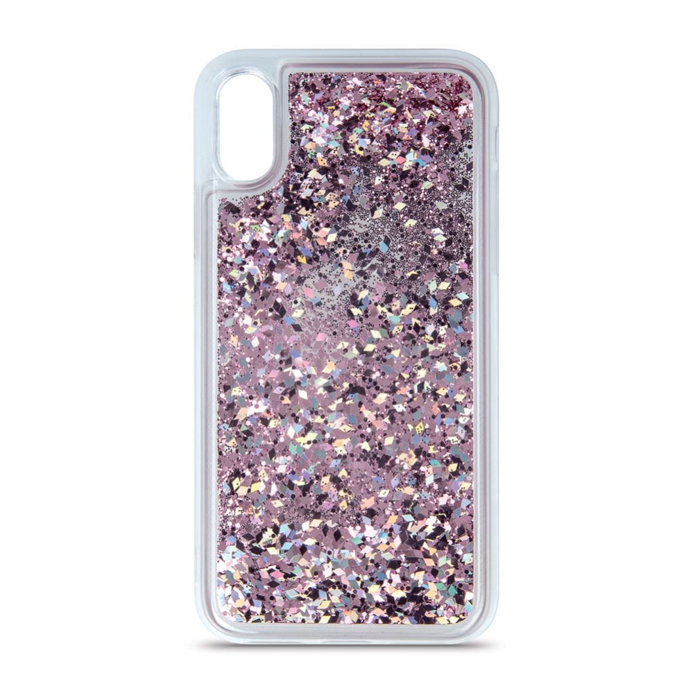 Tagakaaned iLike Samsung S10 Back Case Liquid Sparkle Purple