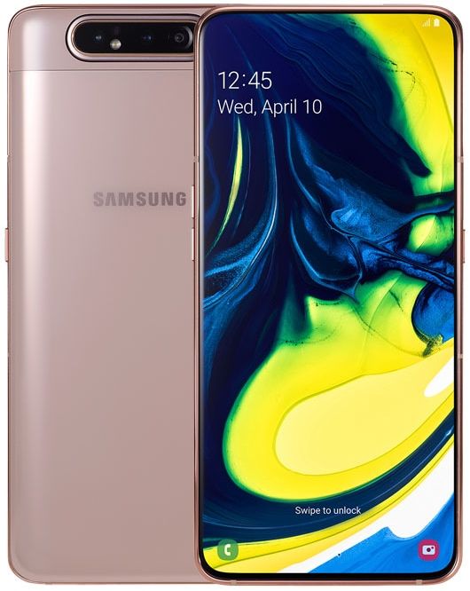 Nutitelefon Samsung  Galaxy A80 8/128GB DS (SM-A805F/DS) Angel Gold