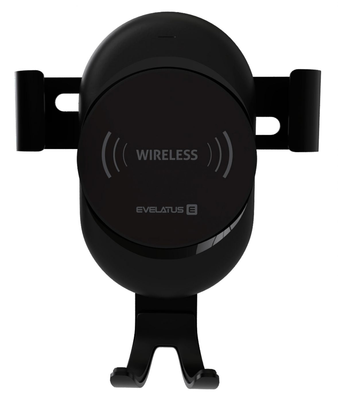 Automaatne hoidja Evelatus  Gravity Car Holder with Wireless Charger WCH02 Black