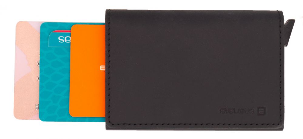 Чехол универсальная книжка Evelatus Universal Leather Wallet LEW01 Black