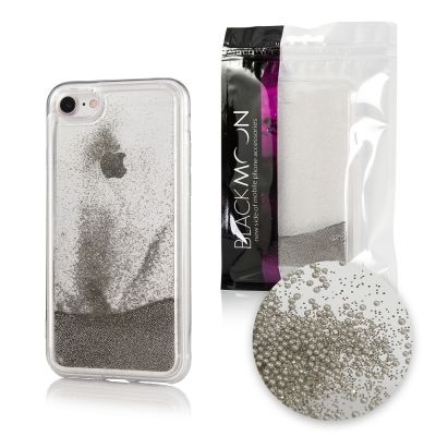 Back panel cover OEM Apple iPhone XR Liquid Pearl TPU case Silver