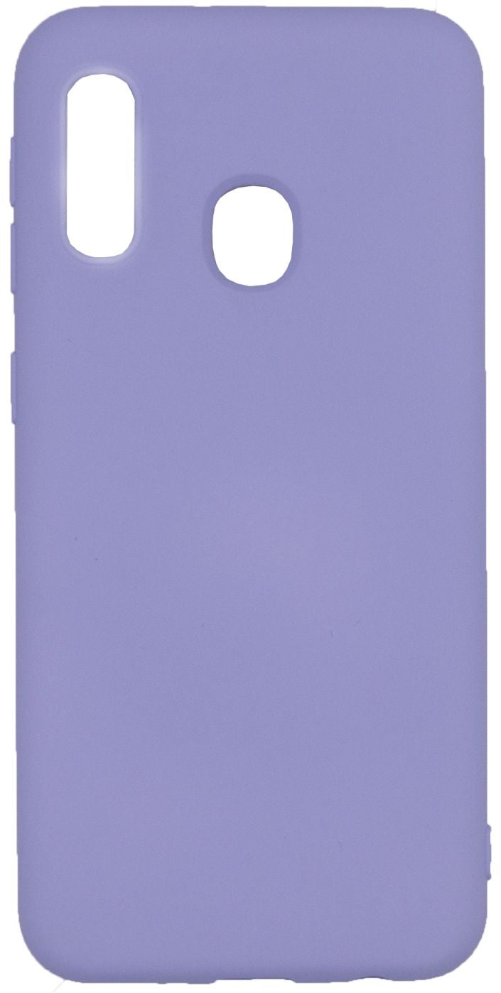 Back panel cover Evelatus Samsung Galaxy A10 Nano Silicone Case Soft Touch TPU Blue