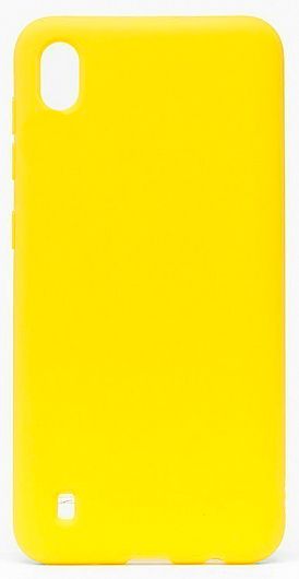 Чехол на заднюю панель Evelatus Samsung Galaxy A10 Nano Silicone Case Soft Touch TPU Yellow