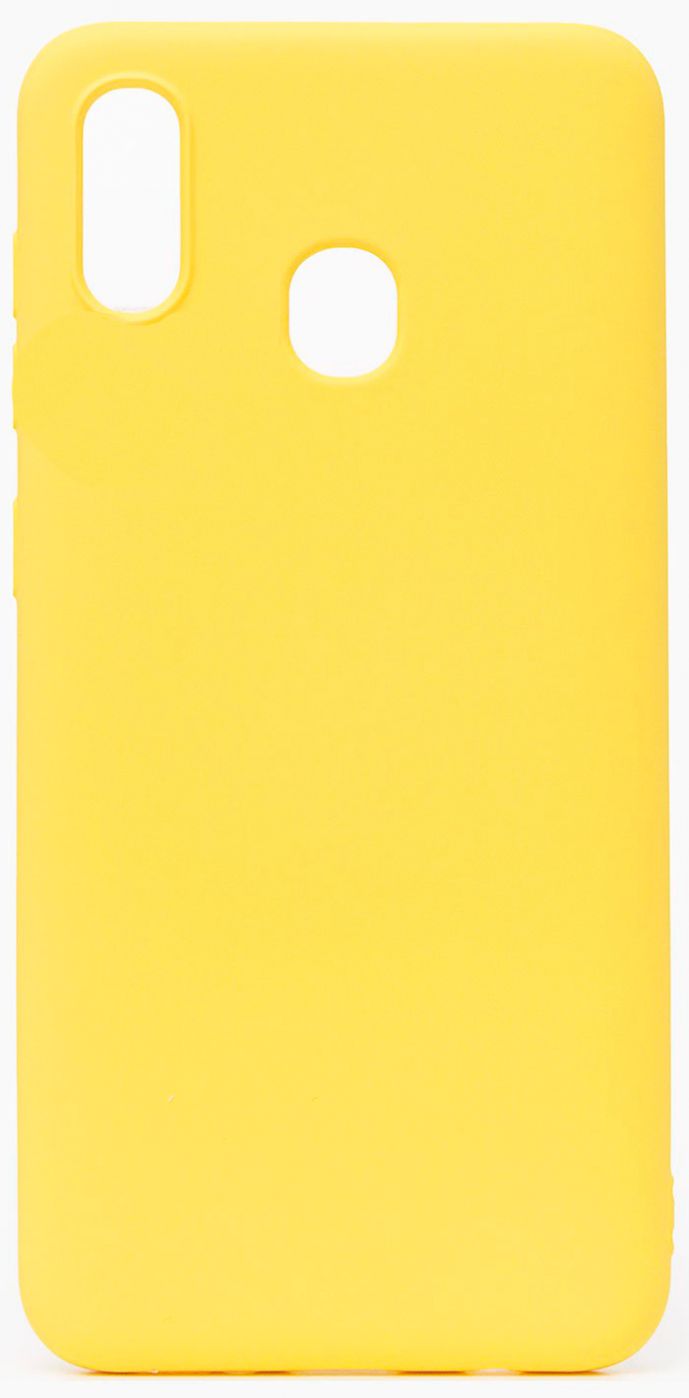 Tagakaaned Evelatus Samsung Galaxy A20E Nano Silicone Case Soft Touch TPU Yellow