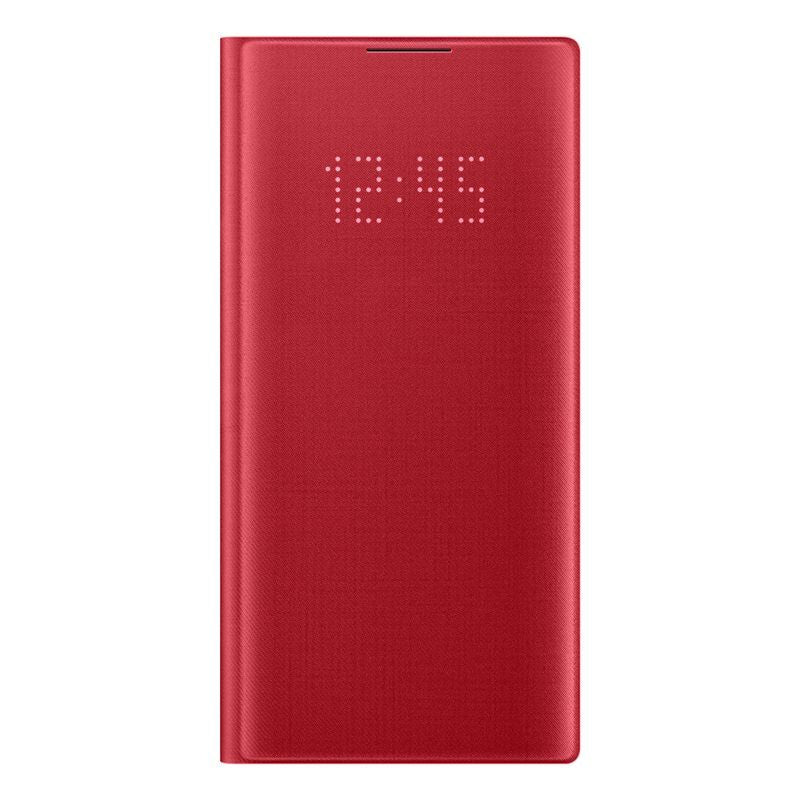 Чехол книжка Samsung  Galaxy Note 10 LED View Cover Red