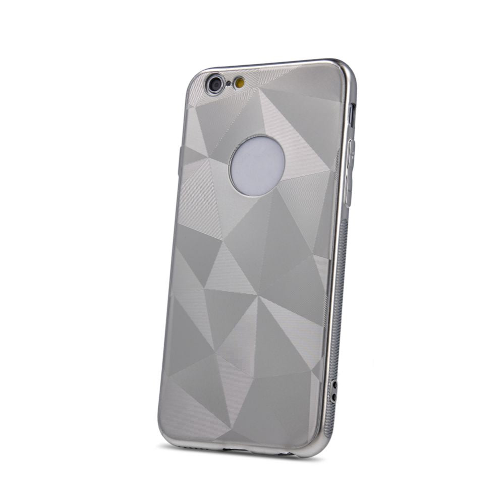 Tagakaaned iLike Samsung Galaxy A10 Geometric Shine case Silver