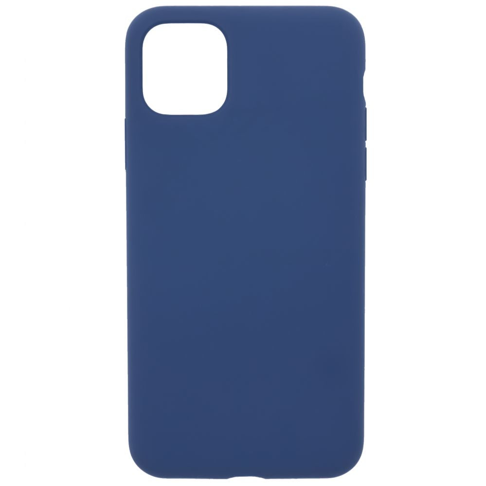 Back panel cover Evelatus Apple iPhone 11 Pro Max Premium Soft Touch Silicone case Midnight Blue