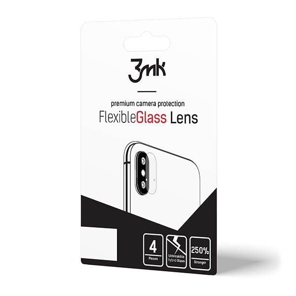 Kaitseklaasid 3MK Apple iPhone XR FlexibleGlass Camera Glass Lens (4 PSC)