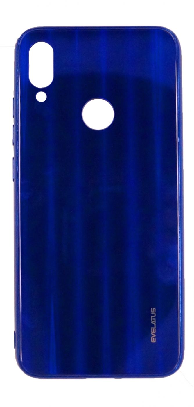 Чехол на заднюю панель Evelatus Xiaomi Note 7 Water Ripple Full Color Electroplating Tempered Glass Blue