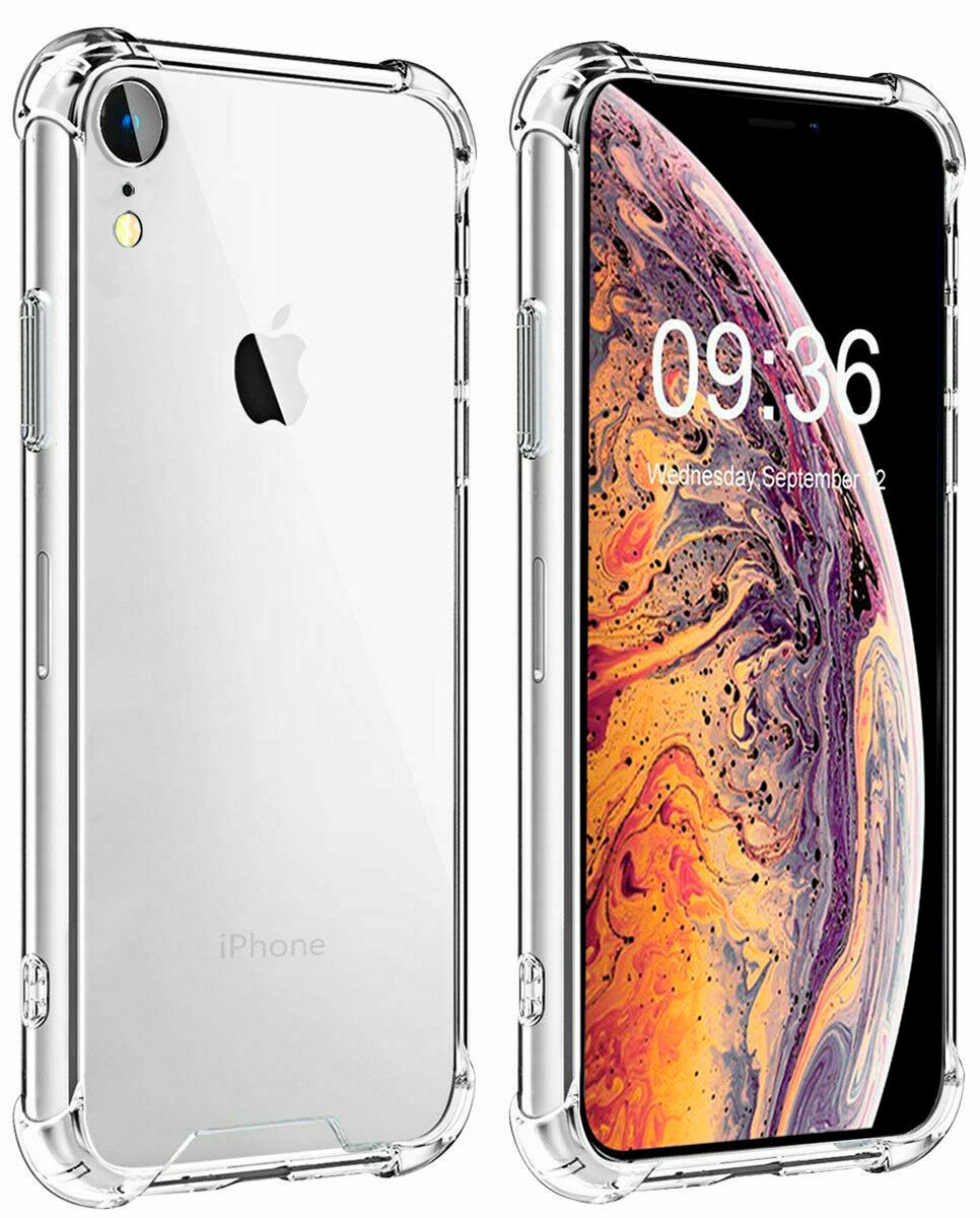 Tagakaaned Evelatus Apple iPhone XR Military Shockproof Silicone Case TPU Transparent