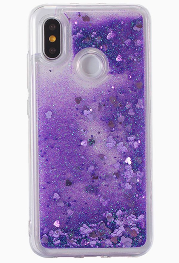 Tagakaaned Evelatus Xiaomi Note 7 Shining Quicksand Case Purple