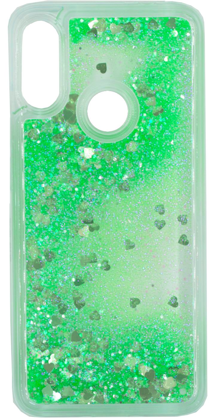 Tagakaaned Evelatus Xiaomi Redmi 7 Shining Quicksand Case Green