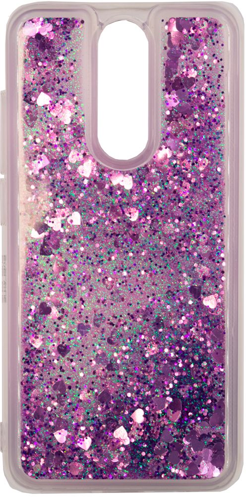 Tagakaaned Evelatus Xiaomi Redmi 8 Shining Quicksand Case Purple