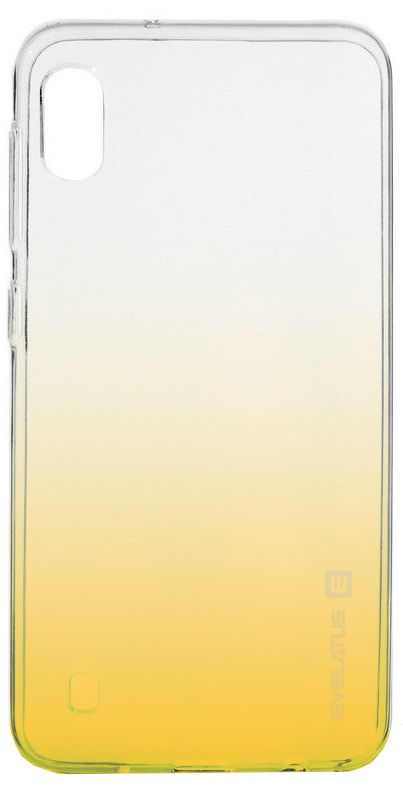 Back panel cover Evelatus Samsung Galaxy A10 Gradient TPU Case Gold
