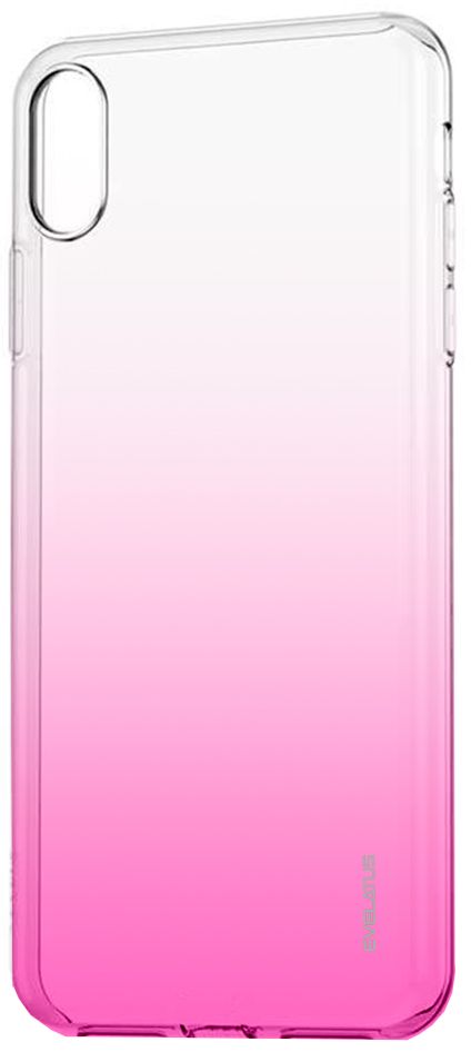 Чехол на заднюю панель Evelatus Apple iPhone X/XS Gradient TPU Case Rose Red