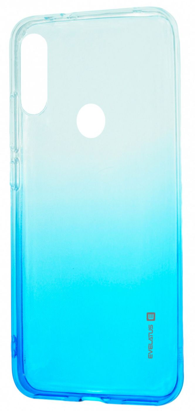 Чехол на заднюю панель Evelatus Huawei P Smart 2019 Gradient TPU Case Blue