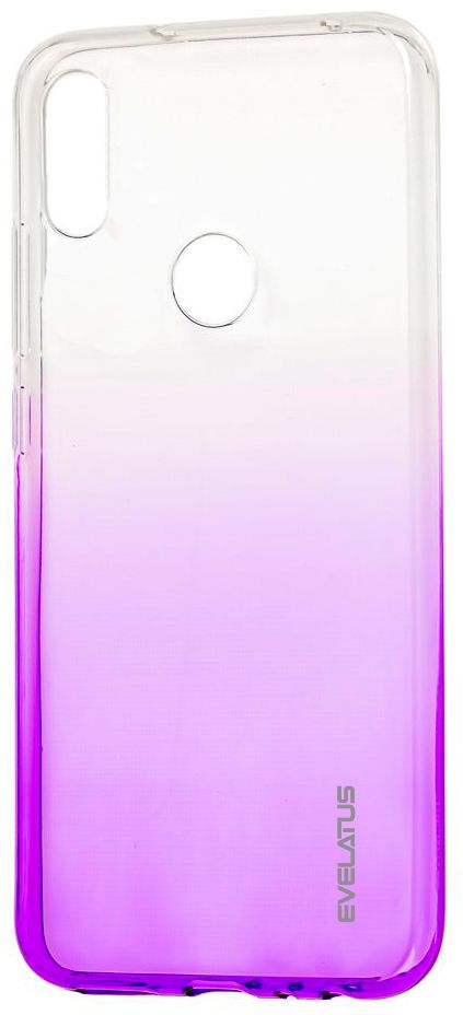 Чехол на заднюю панель Evelatus Huawei P Smart 2019 Gradient TPU Case Purple