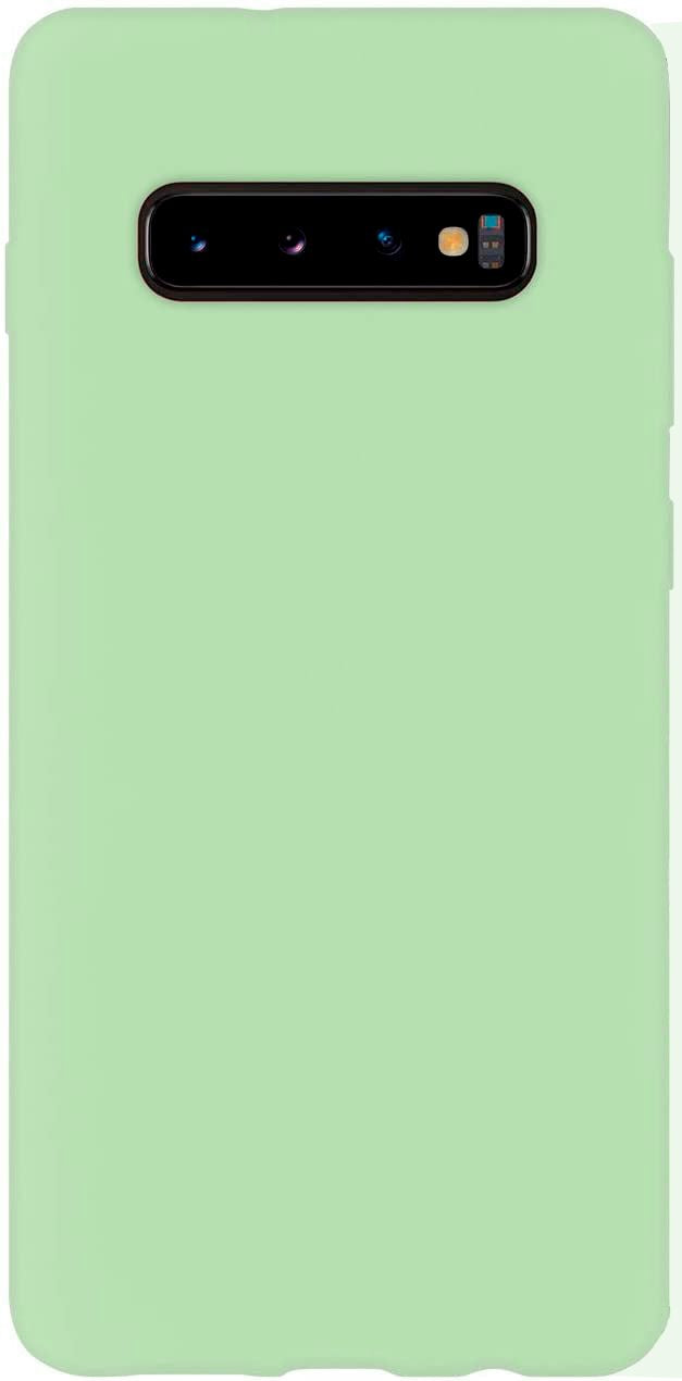 Чехол на заднюю панель Evelatus Samsung Galaxy S10 Nano Silicone Case Soft Touch TPU Mint