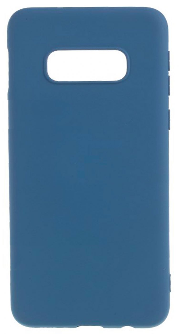 Tagakaaned Evelatus Samsung Galaxy S10e Nano Silicone Case Soft Touch TPU Dark Blue