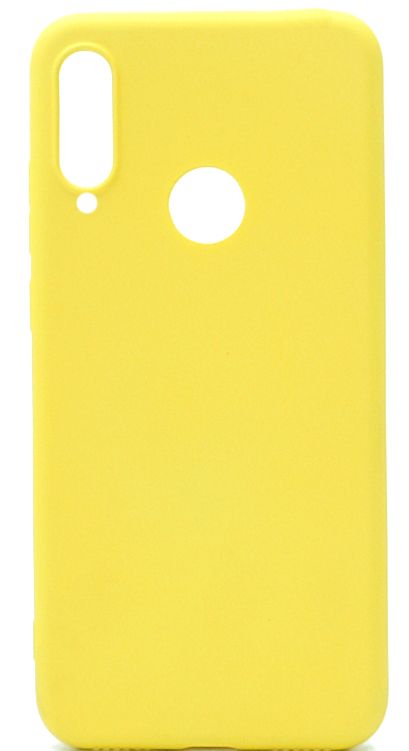 Tagakaaned Evelatus Huawei P30 Lite Nano Silicone Case Soft Touch TPU Yellow
